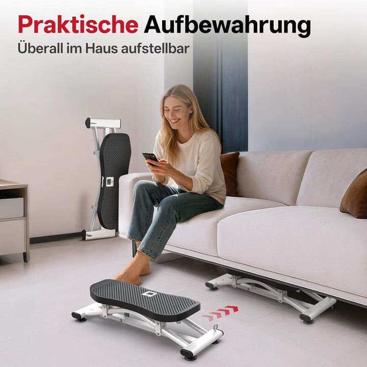 PASYOU Balance Board Ski-Simulator,Wackelbrett mit Widerstandsbändern,Balance Board Erwachsene mit L