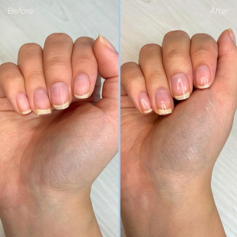 Herome 2-Pack 3-in-1 Maniküre Set für Nägel - Set mit Pflegende Nagelöl, Rillenfüller und Feile - Re