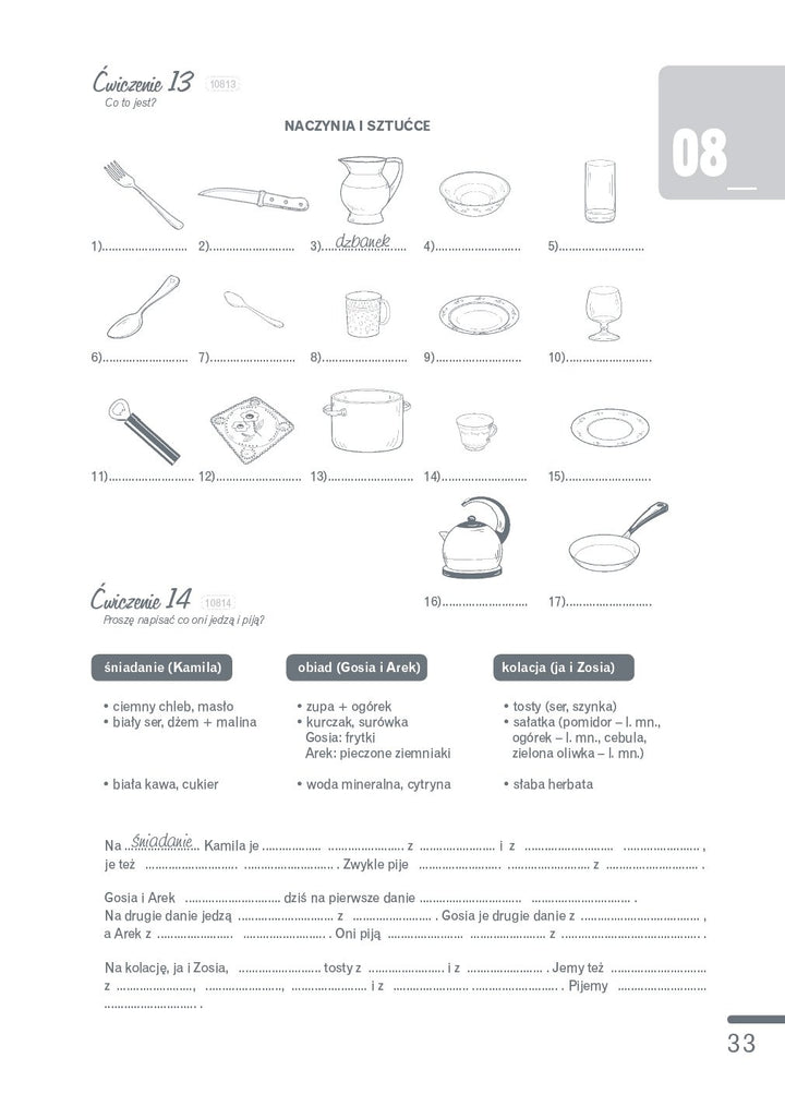 Polski Krok po Kroku 1 - Student Workbook + MP3 audio download + e-coursebook: Zeszyt cwiczen - Edit