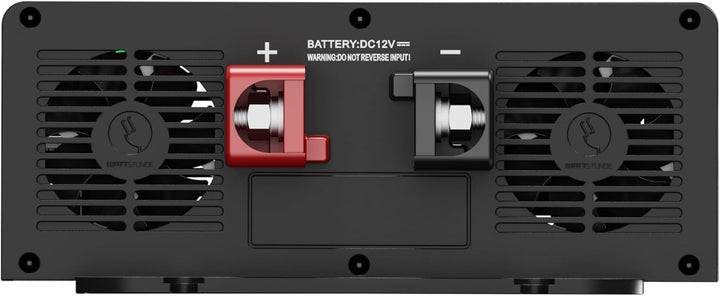WATTSTUNDE Tara Sync Base 800W Wechselrichter, Reiner Sinus 12V auf 230V, Spannungswandler mit USB f