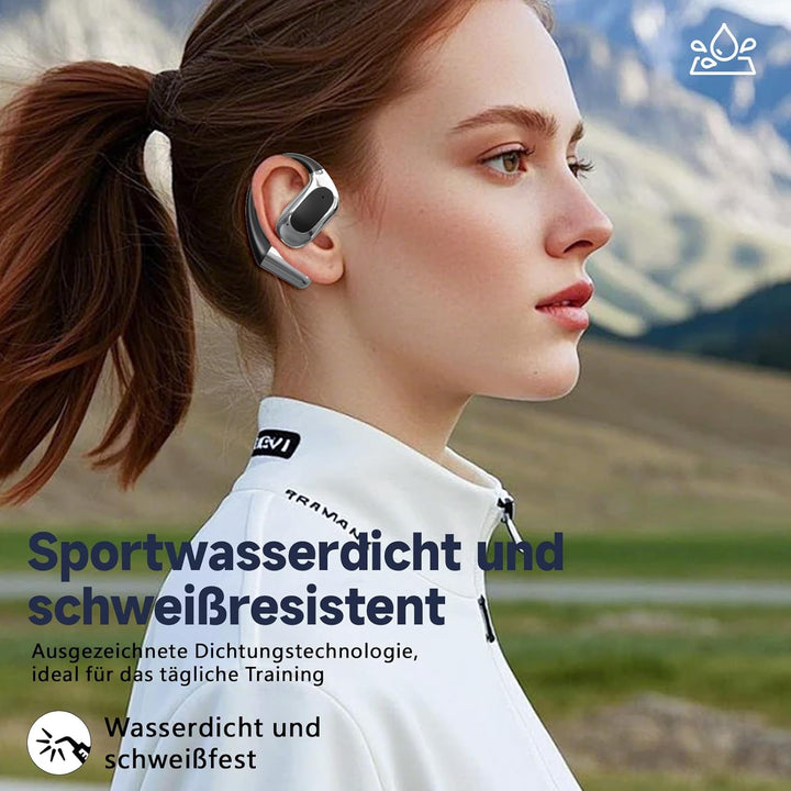 KI Übersetzer Kopfhörer mit Echtzeit Übersetzung, Bluetooth 5.4, HiFi Sound, LED Batteriestandsanzei