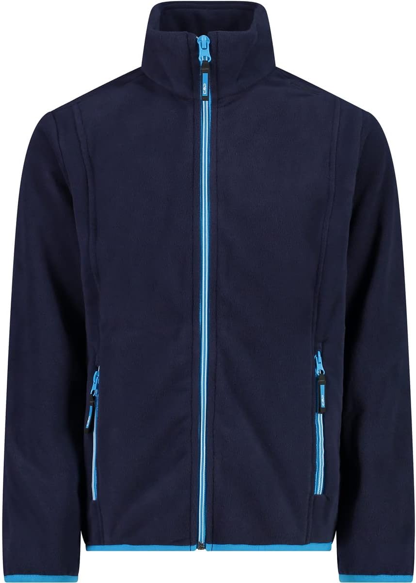 CMP Jungen Child's Jacket in Stretch Fleece Without Hood 30e9704 KID JACKET 110 B. Blaue Donau, 110