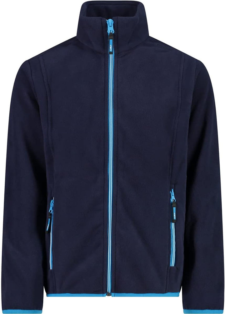 CMP Jungen Child's Jacket in Stretch Fleece Without Hood 30e9704 KID JACKET 110 B. Blaue Donau, 110