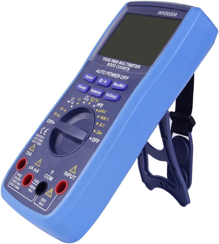 MMOBIEL Digitalmultimeter CAT III 1000V CAT IV 600V - 6000 Zähler - Spannungsprüfer Test AC/DC, Stro