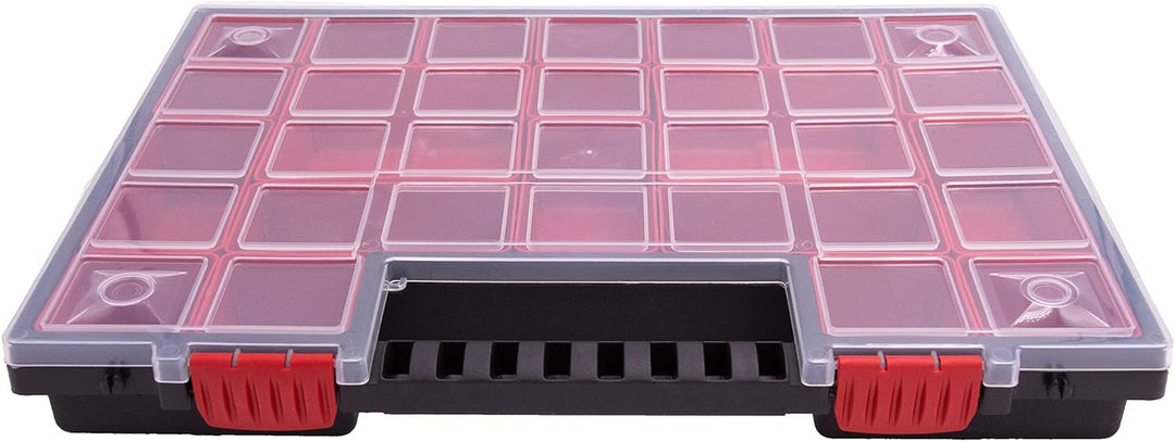 6er SET Sortimentskasten Kleinteilemagazin Sortierbox gross mit Deckel Sortierkasten Sortierkoffer W