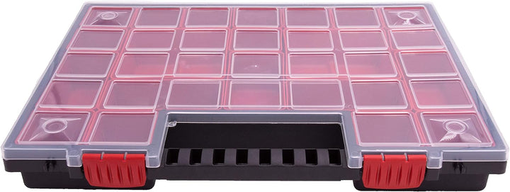 6er SET Sortimentskasten Kleinteilemagazin Sortierbox gross mit Deckel Sortierkasten Sortierkoffer W