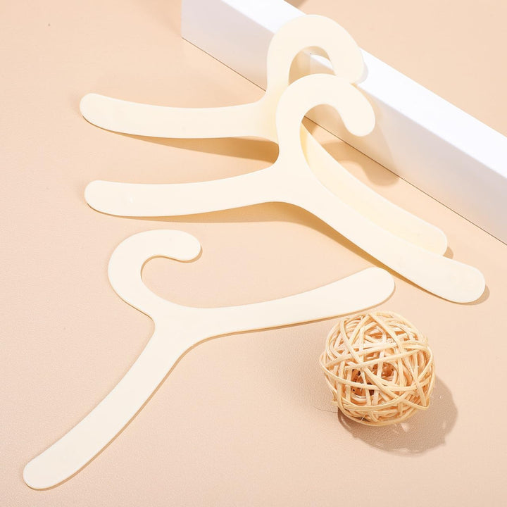 Yardwe Haustier Kleiderbügel 19 cm – 40 Stück rutschfeste Kunststoffbügel Für Hundemantel Und Katzen