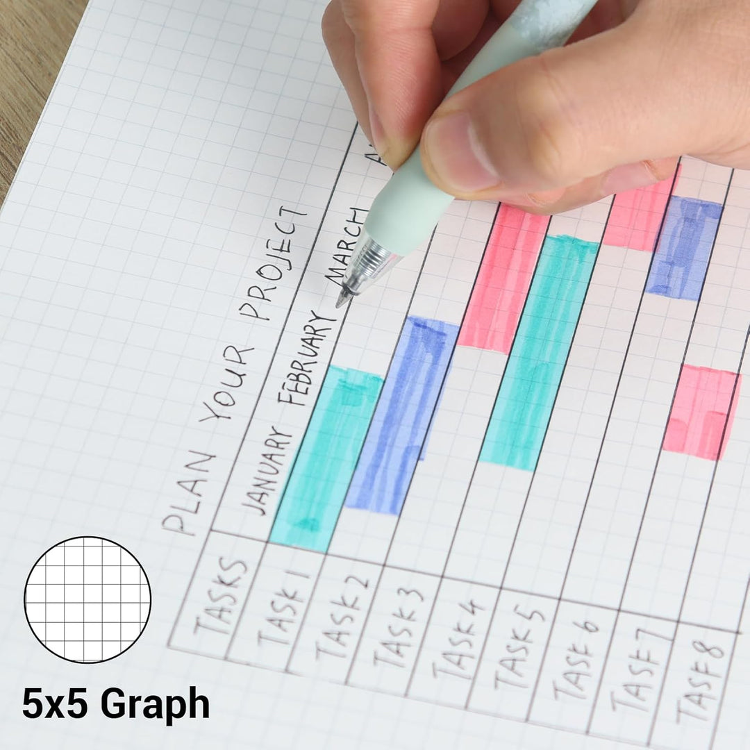 Kokuyo -829S-5 Graphic Paper White A4 weiss, A4 weiss