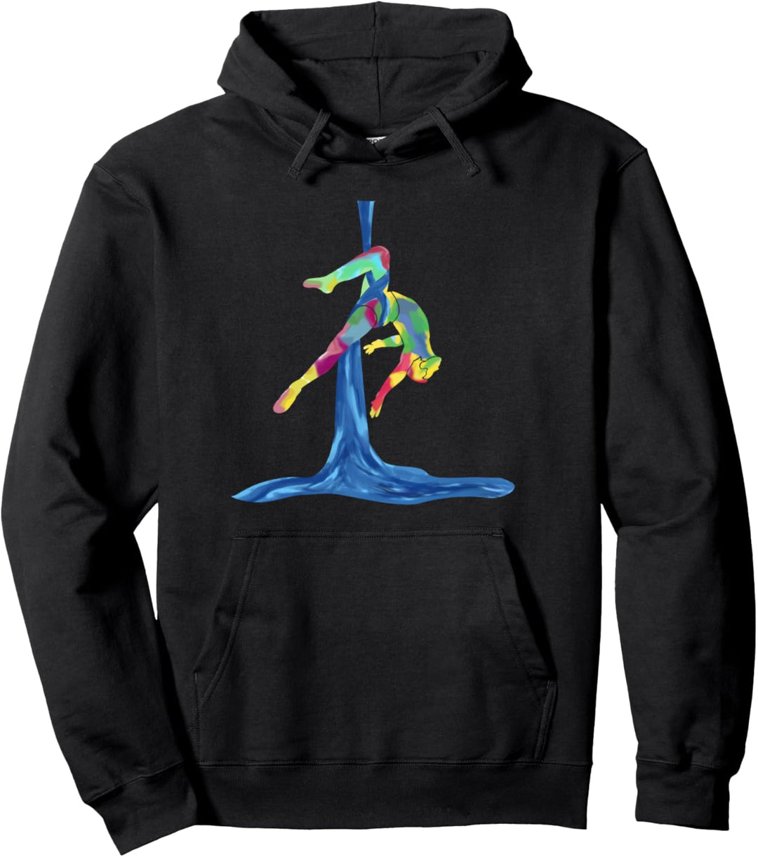 Aerialist Turnerin Tanz Akrobat Tänzerin Seidengeschenk Pullover Hoodie