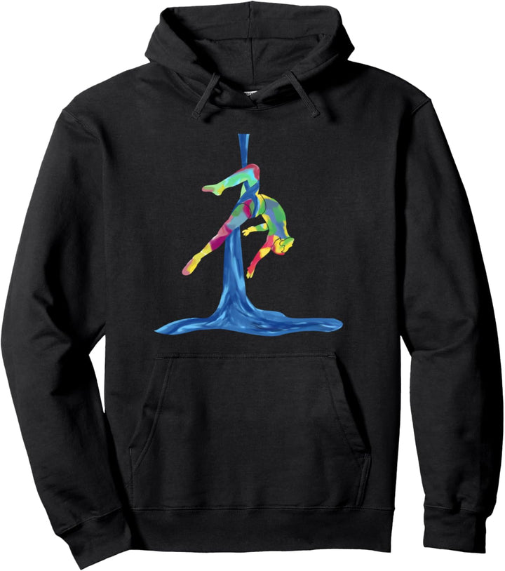 Aerialist Turnerin Tanz Akrobat Tänzerin Seidengeschenk Pullover Hoodie