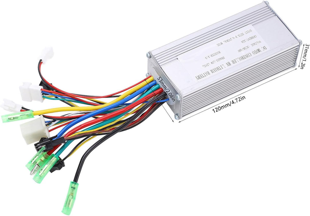 BuyWeek Brushless Motor Controller Kit, 36V/48V 500W/750W Brushless Motor Controller mit 866 LCD Dis
