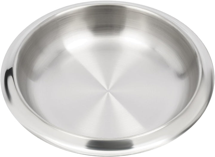 Rund Chafing Dish 28cm Edelstahl Esszimmer Herd Chafing Dish Food Warmer ohne Ohren für Buffet-Resta