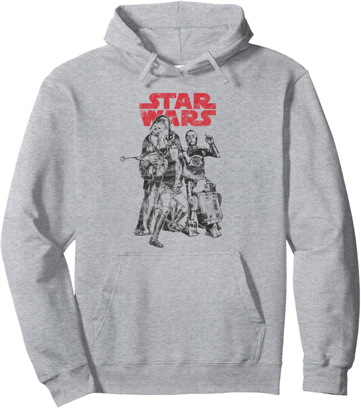 Star Wars Falcon Crew Red Pullover Hoodie