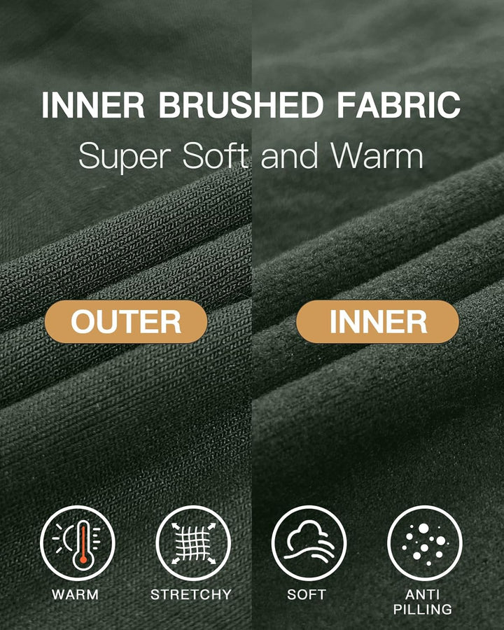 WOWENY Damen Body Langarm mit Stehkragen - Thermo Bodysuit Fleece Oberteile Shirts Rolli Pullover Ro