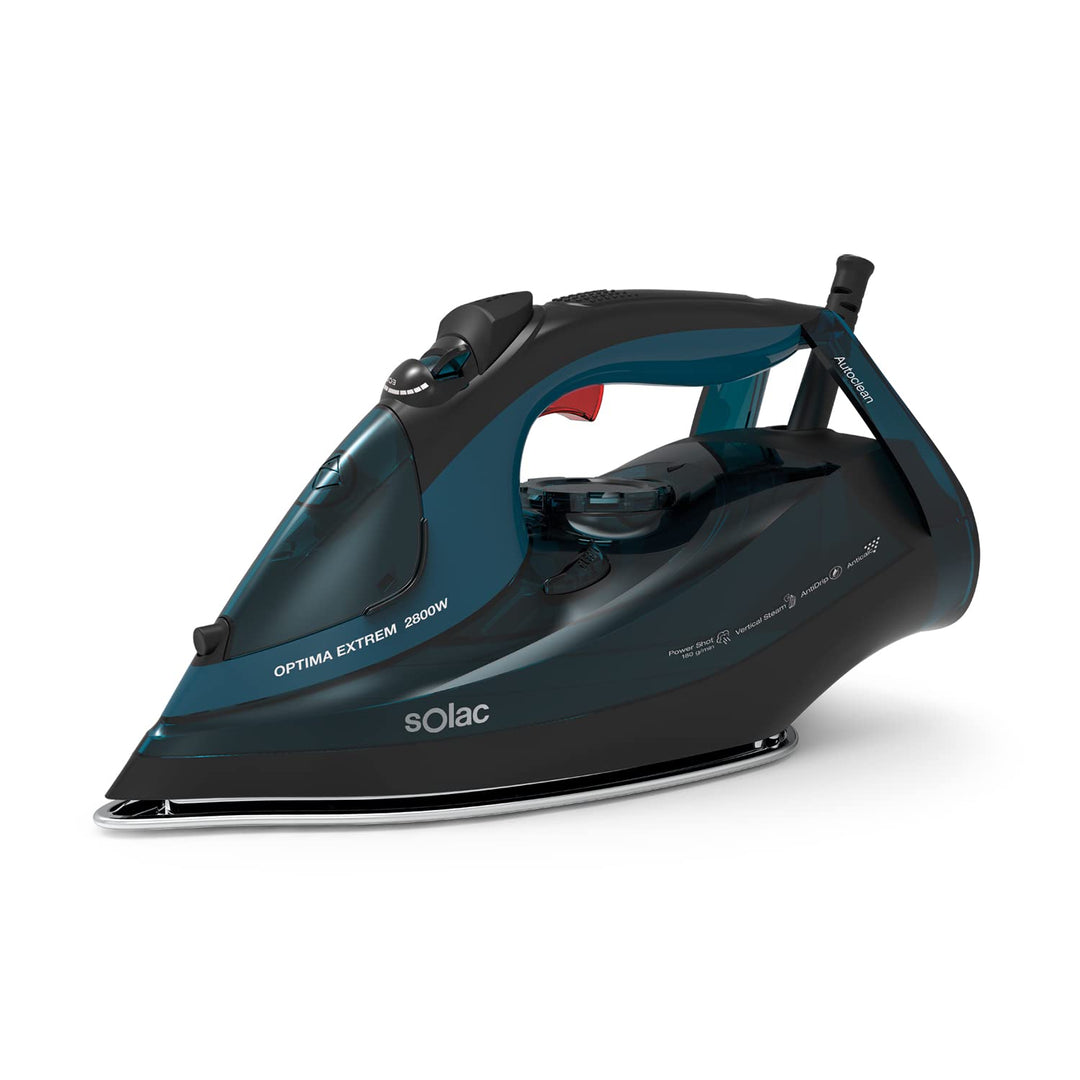 Solac PV2028 Optima Extrem Ceramic Dampfbügeleisen, 2800 W, Dampfstoss 180 g/min, kontinuierlicher D