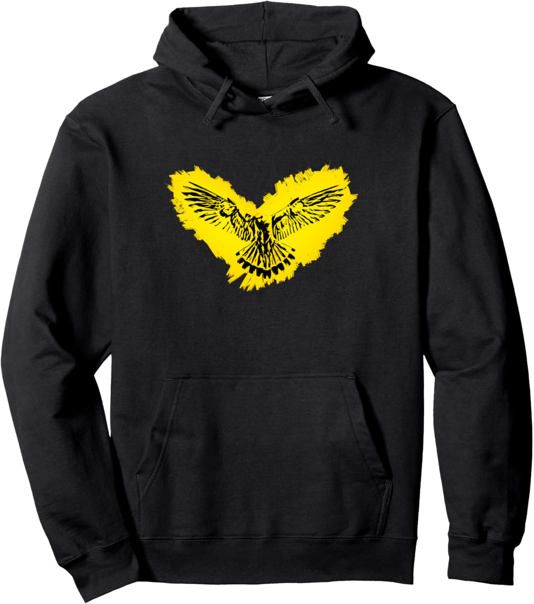 Falke Raubvogel Motiv Vögel Tiere Schnabel Krallen Falken Pullover Hoodie