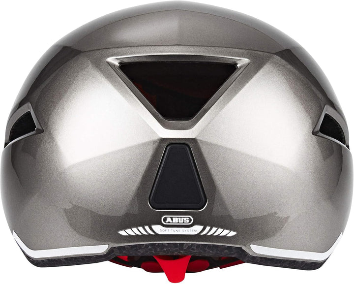 ABUS YADD-I Fahrradhelm S (51-55 cm) brilliant grey, S (51-55 cm) brilliant grey