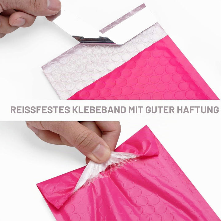 Switory 50pcs 10.2x17.7cm Versandtaschen, Gepolsterte Umschläge Bubble Lined Poly Mailer Selbstversi