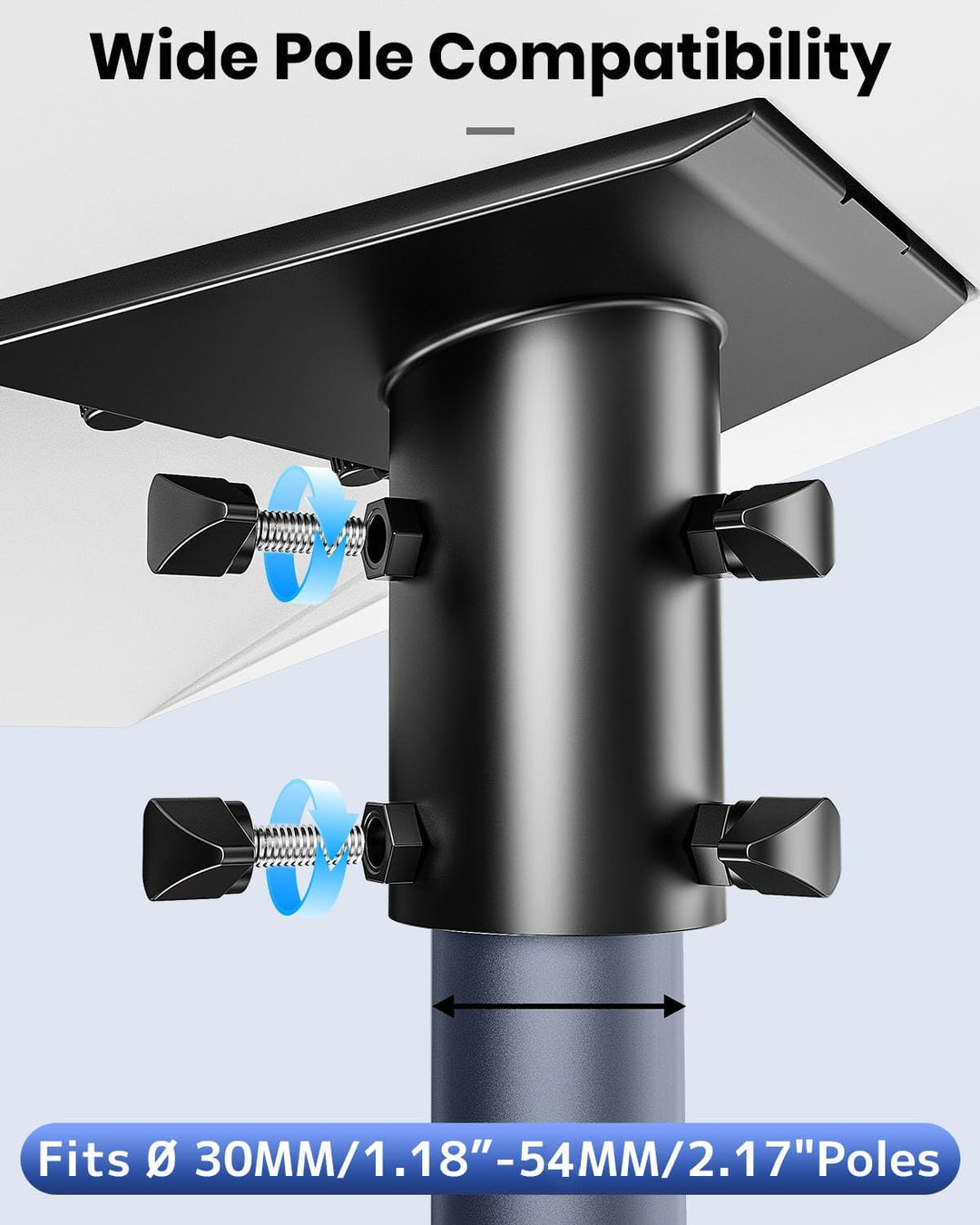 [Verbesserte Version] Starlink Gen 3 Schlauchadapter, Starlink Pfostenhalterung, Starlink Montageset