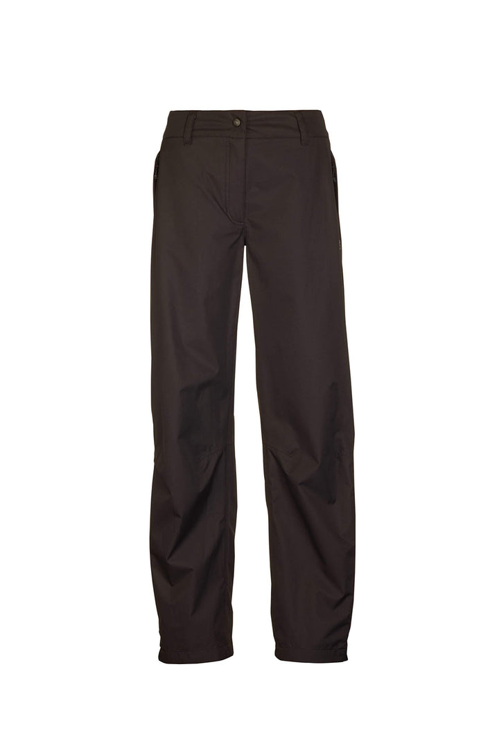 Killtec Damen Regenhose Asira, Überziehhose mit durchgehendem Reissverschluss, regenfeste Hose atmun