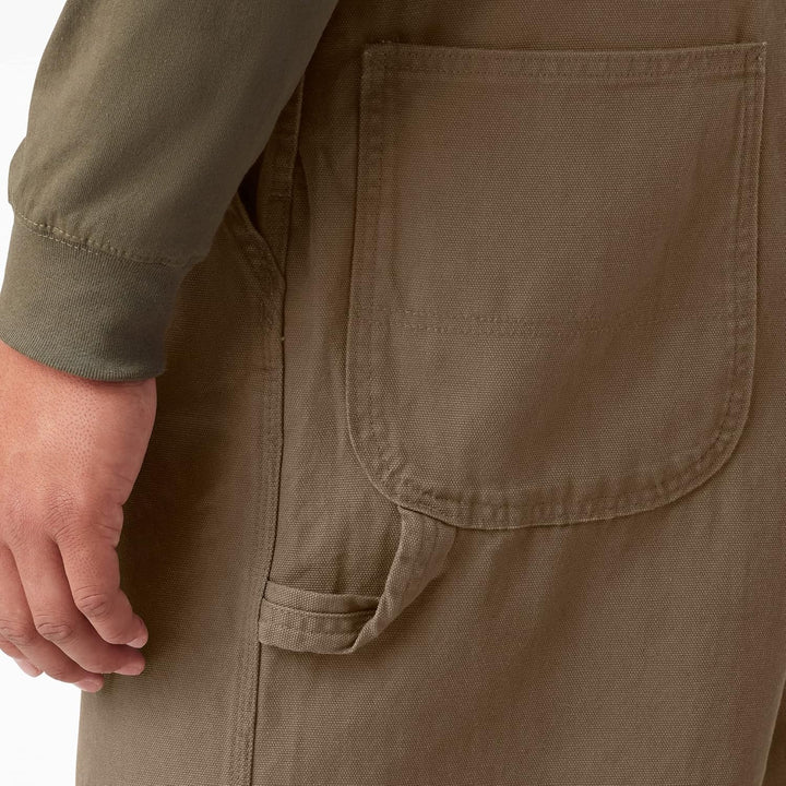 Dickies Herren Lätzchen Overall 40W / 30L Abgespültes Holz, 40W / 30L Abgespültes Holz