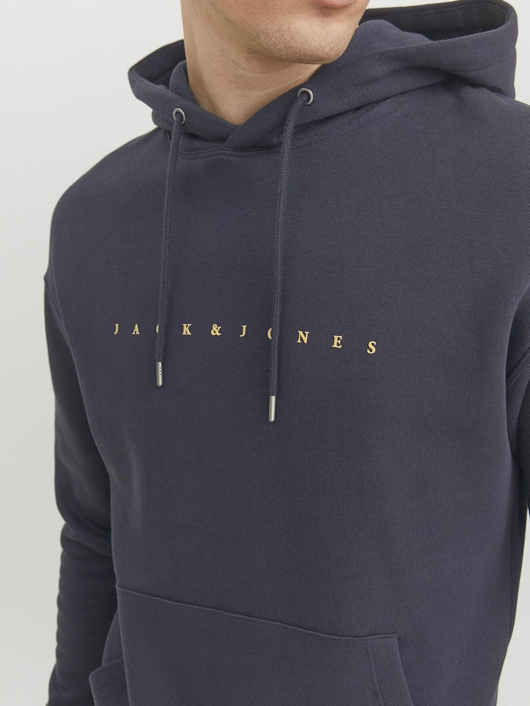 JACK & JONES Herren Hoodie Kapuzenpullover JJESTAR JJ Sweat Hood - Relaxed Fit XS Dark Navy, XS Dark
