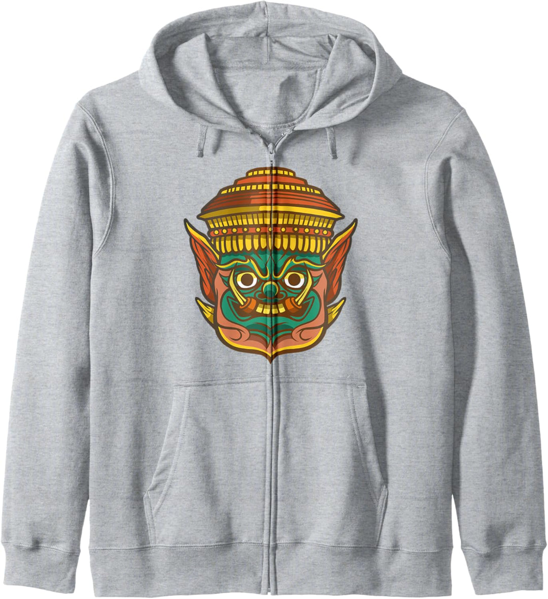Traditionelle thailändische Maskenkultur Kapuzenjacke