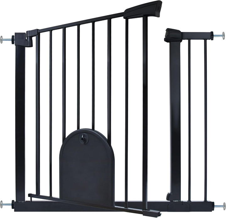 HENGMEI Treppenschutzgitter Türschutzgitter Treppengitter ohne Bohren Türgitter Baby Schutzgitter 85