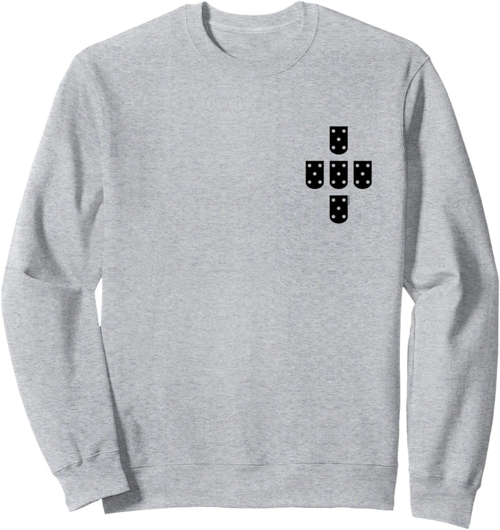 Portugal Schwarze Brust Quinas Sweatshirt
