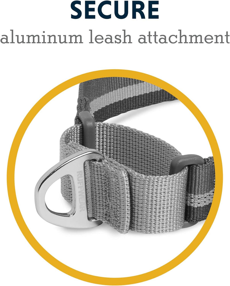 RUFFWEAR - Web Reaction Collar, Granite Grey, 11"-14" 11"-14" Granitgrau (Granite Grey), 11"-14" Gra