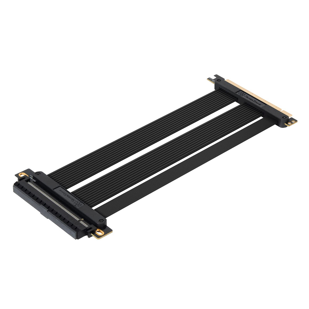 SilverStone Technology SST-RC05B-220-220mm hochwertiges Flexibles PCIe-4.0-x16-Riser-Kabel