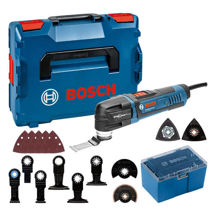 Bosch Professional Akku Multi Cutter GOP 30-28, 300-Watt-Motor, Starlock-Werkzeugaufnahme, Werkzeugw