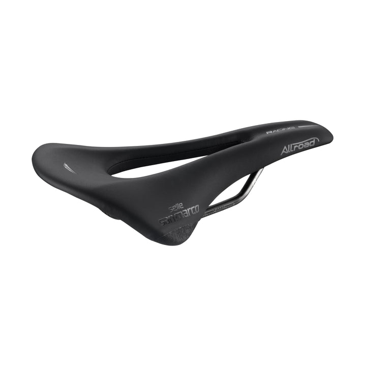 Selle San Marco Unisex – Erwachsene Allroad Open-Fit Racing Sattel, Black/Black, L