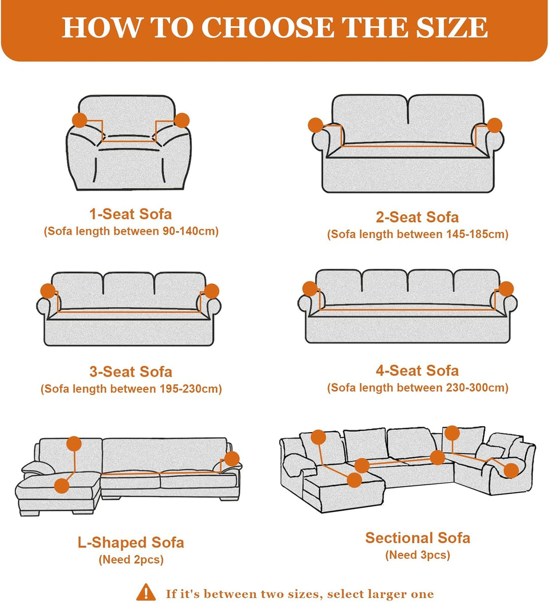 FIGOOO Sofabezug 1 Sitzer Stretch Sofabezüge mit Armlehnen Spandex Couchbezug Modern Anti-Rutsch Was