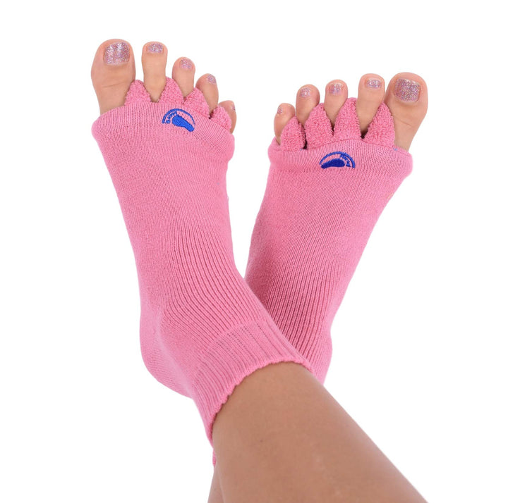 Happy Feet Original Fuss Ausrichtung Socken mit Trenner ROSA, M
