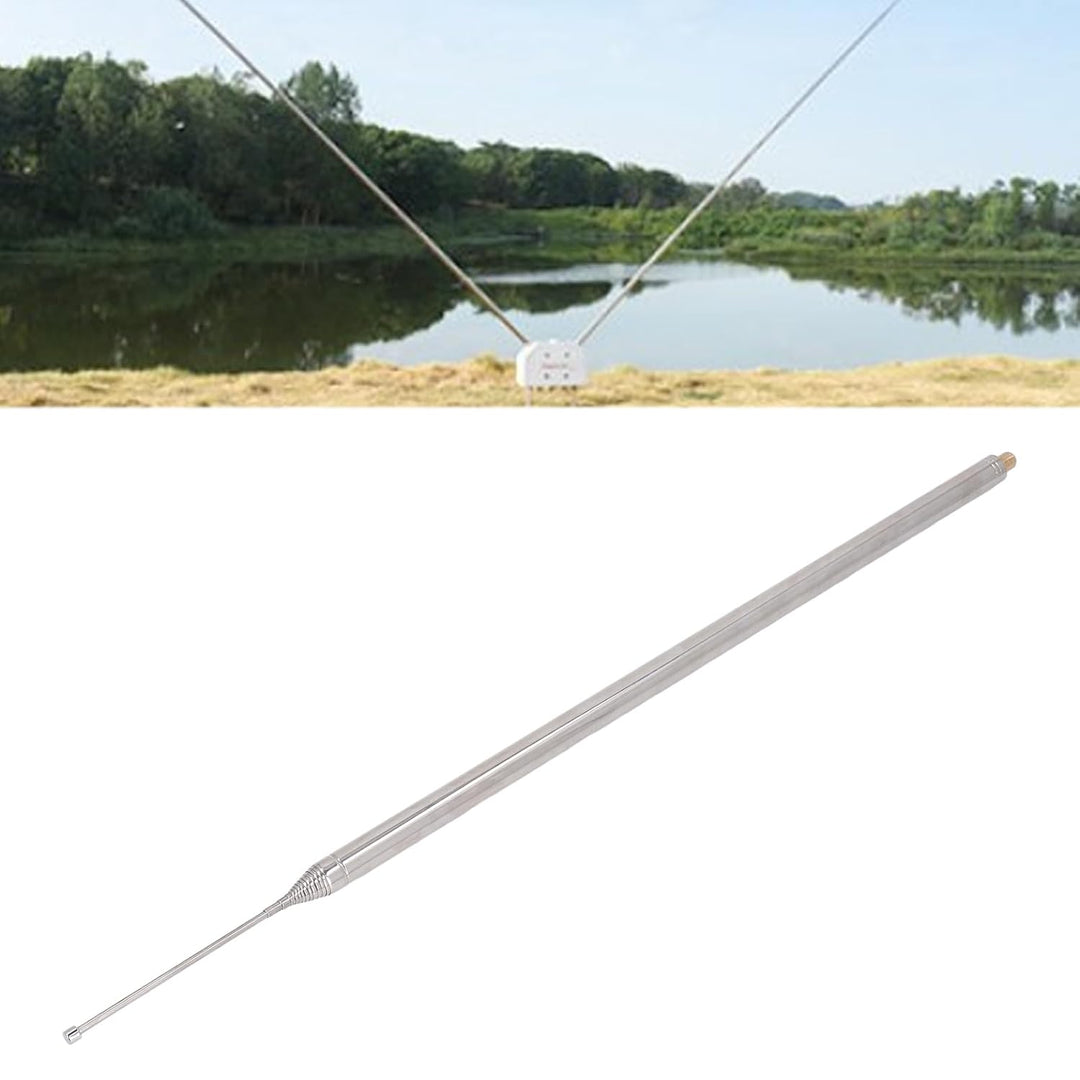 Teleskop Antenne Ersatz, 5,6 Meter M10 Schnitts Telle Edelstahl-Krawatten Stange für Radios, Heim-St