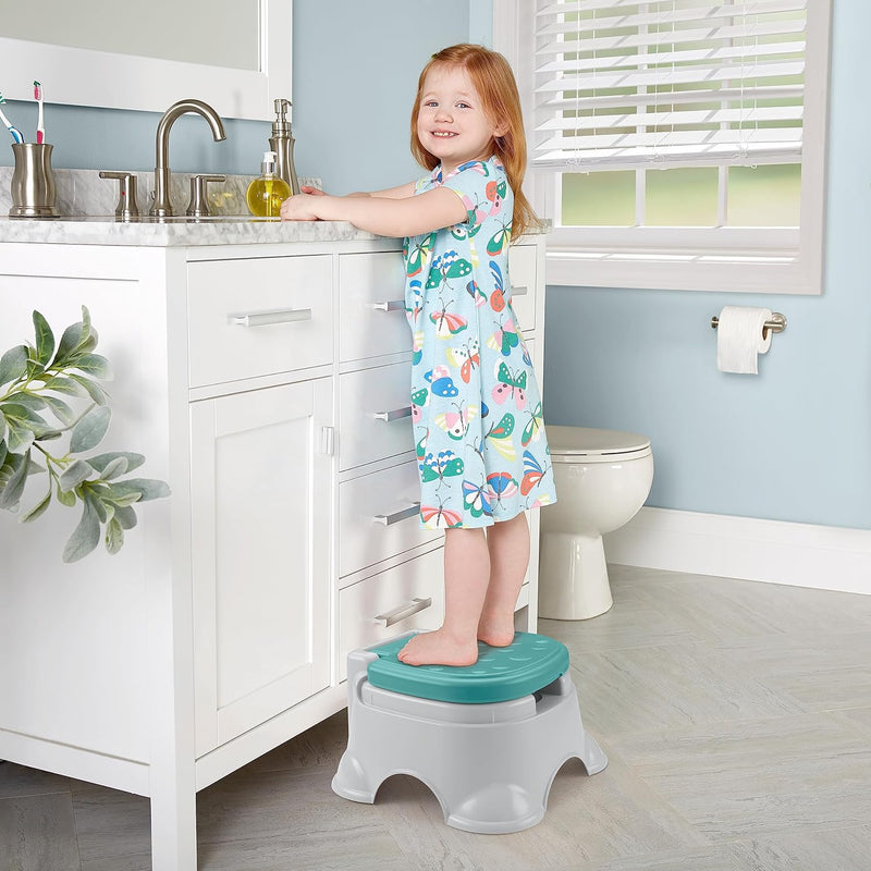 Fisher-Price - 3-in-1-Töpfchentrainingsstuhl für Kinder und Fussbank mit abnehmbaren Toilettenring s