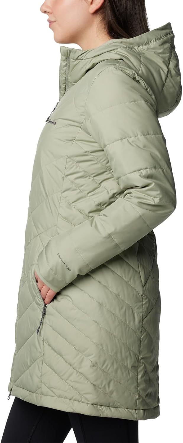 Columbia Damen First Generation Heavenly Long Hooded Jacket Heavenly Long Hooded Jacket (1er Pack) S