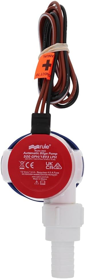 Rule 29-25SA Bilgenpumpe, Weiss, Einheitsgrösse