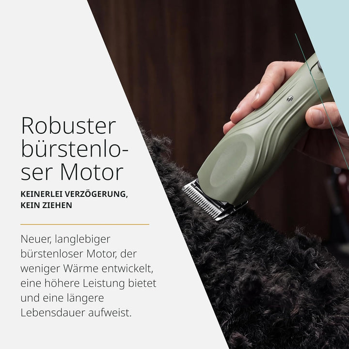 Wahl KMC+ Tierhaarschneider für Haustiere - Bürstenloser Motor, Strukturiertes Gehäuse, Zwei-Geschwi