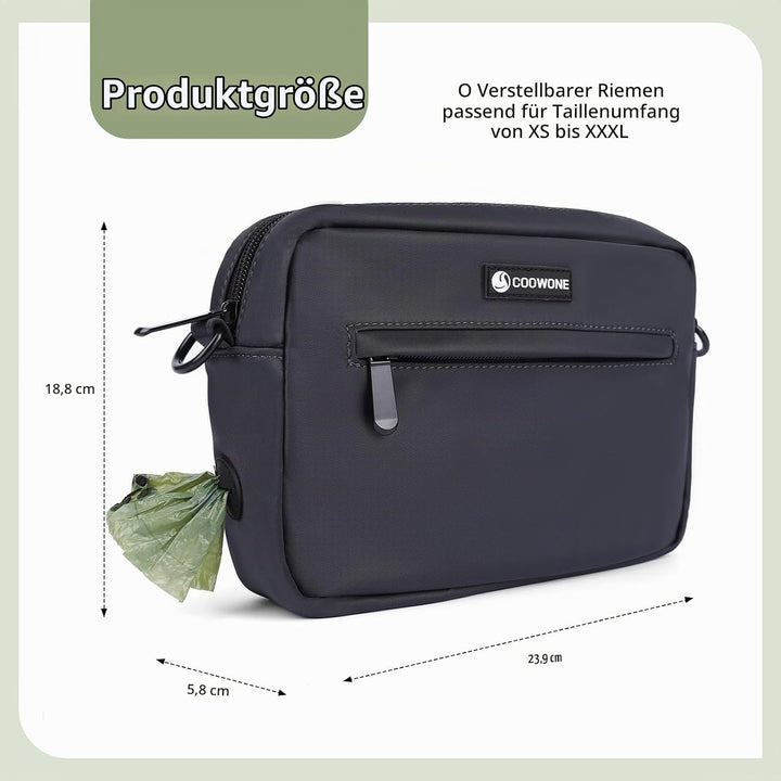 Leckerlitasche für Hunde Gassi Tasche Hund Hundeleckerli Tasche Wasserdichte Hundeleckerlitasche Umh