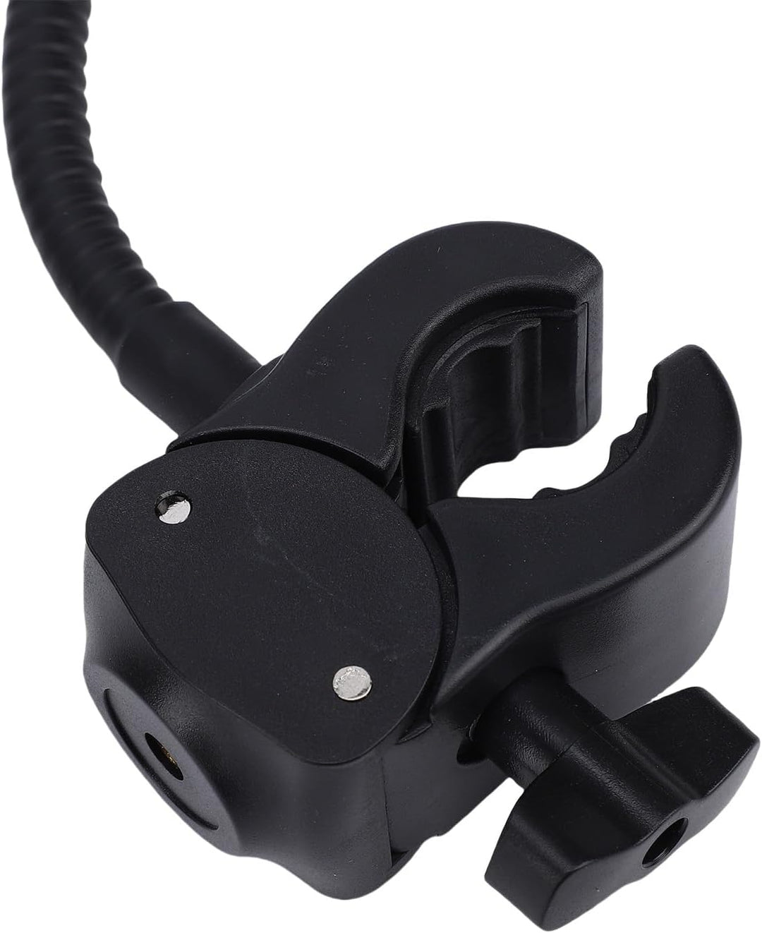 Flexible Mic Stand Mount Adjustable Goose Neck Microphone Stand Clamp Holder, Ideal for Musicians, S