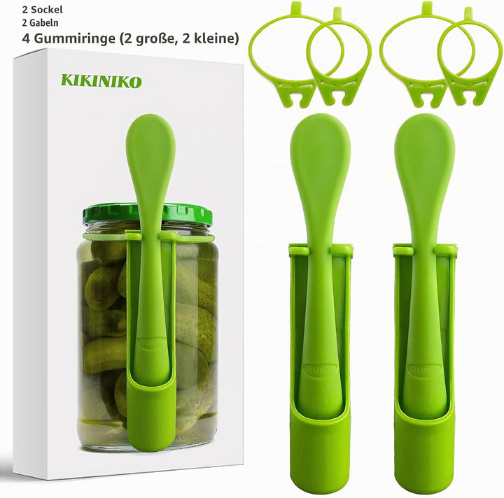 Gurken-Gabel, 2 Stück, Olivengabel, Gurkenpicker, Geschenk, Küchenhelfer, Gurken, Geschenke für den