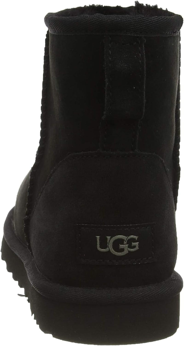 UGG Herren Mini Classic Boot 45 EU Schwarz, 45 EU Schwarz
