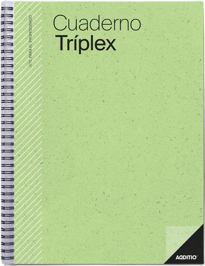 Additio P192 Notizbuch Triplex Bewertung + Terminplaner + Tutorie Grün