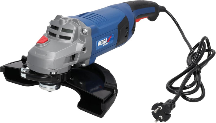 DEDRA Winkelschleifer DED7937 mit Sanftanlaufsystem Ø 230mm, stark 2100W, hohe Geschwindigkeit 6500
