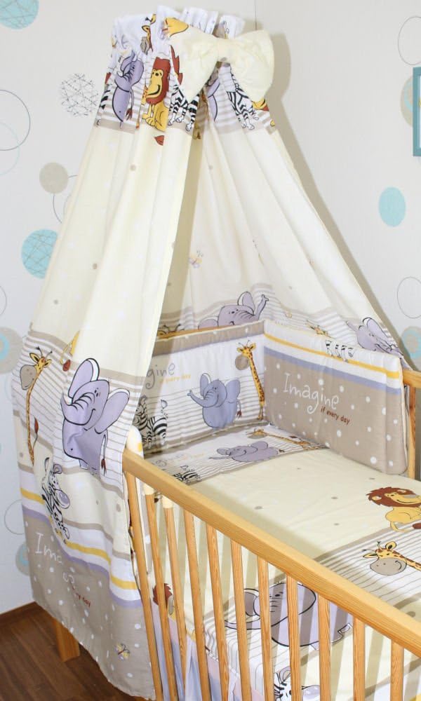 Himmel Vollstoff für Baby Bett Vollstoffhimmel D25, D25