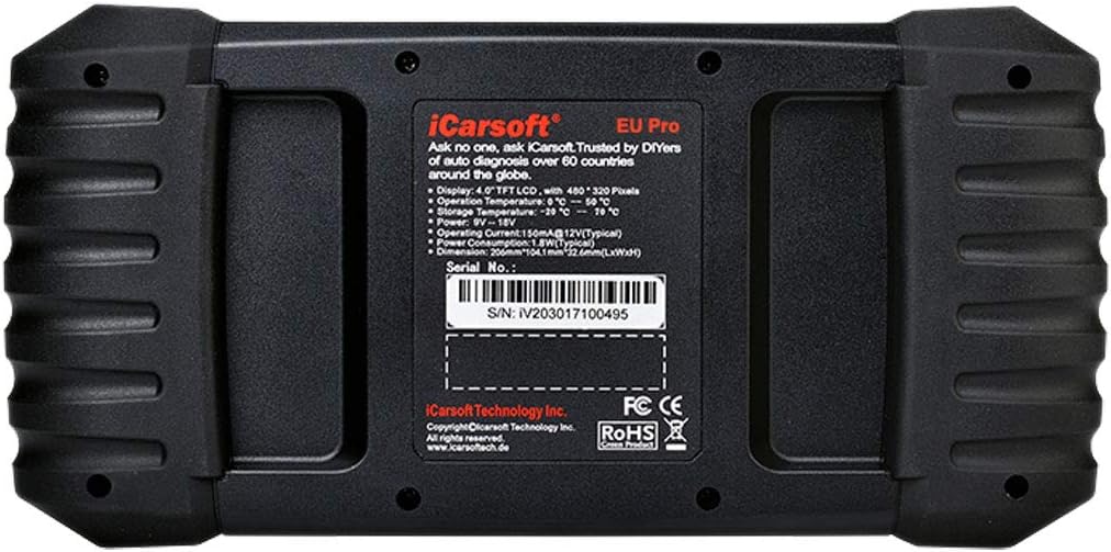 Icarsoft OBD II Diagnosetool EU PRO iceupr Passend Fuer (Auto-Marke): Universal uneingeschraenkt 1St