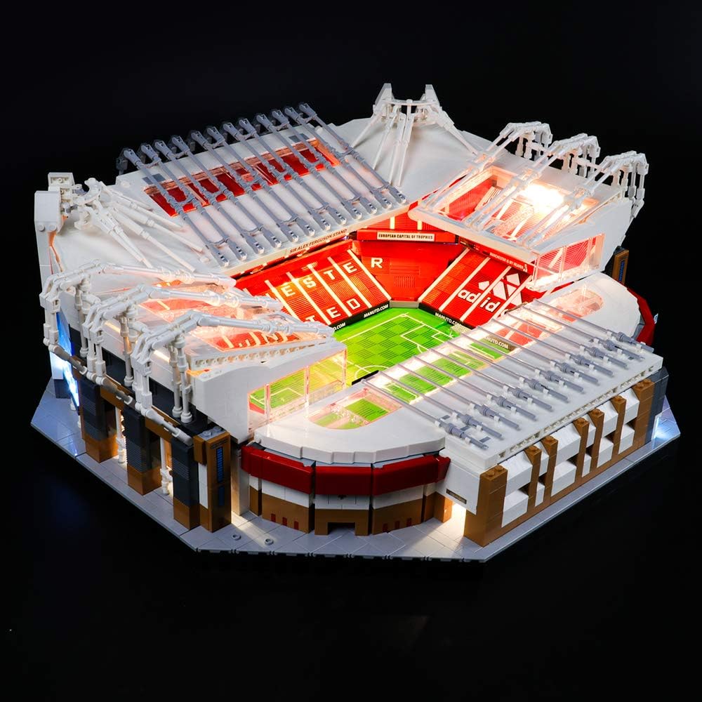 BRIKSMAX Led Beleuchtungsset für Lego Old Trafford Manchester United Stadion,Kompatibel Mit Lego 102