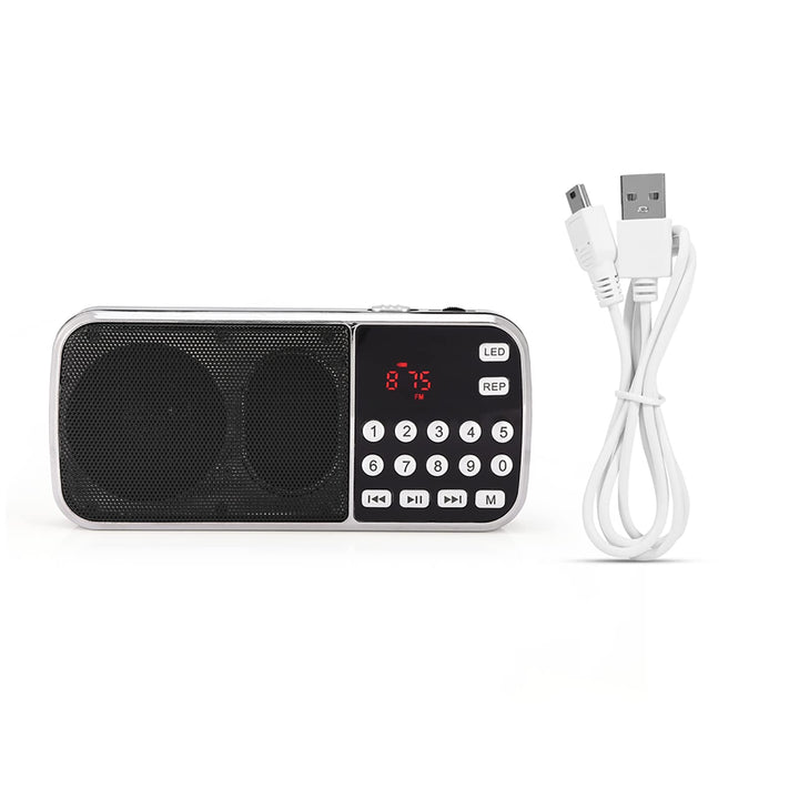 Tragbares Digitales Audio, Lautsprecher LED-Taschenlampe Unterstützung CD-Player Diskman Music Playe